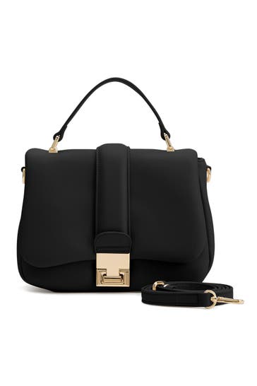 SEIDENFELT Umhängetasche black