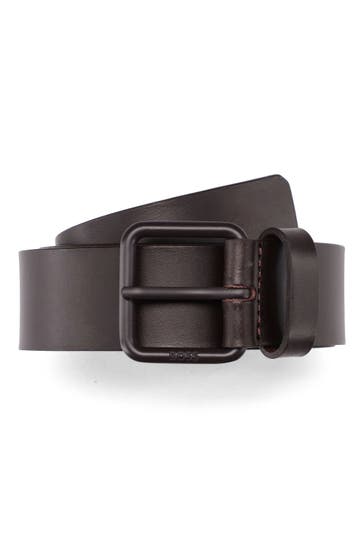 BOSS Business-Gürtel dark brown