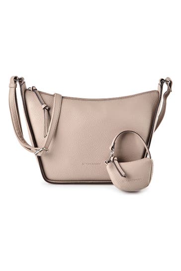 TOM TAILOR Umhängetasche taupe