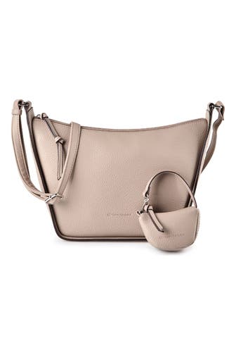 TOM TAILOR Umhängetasche taupe