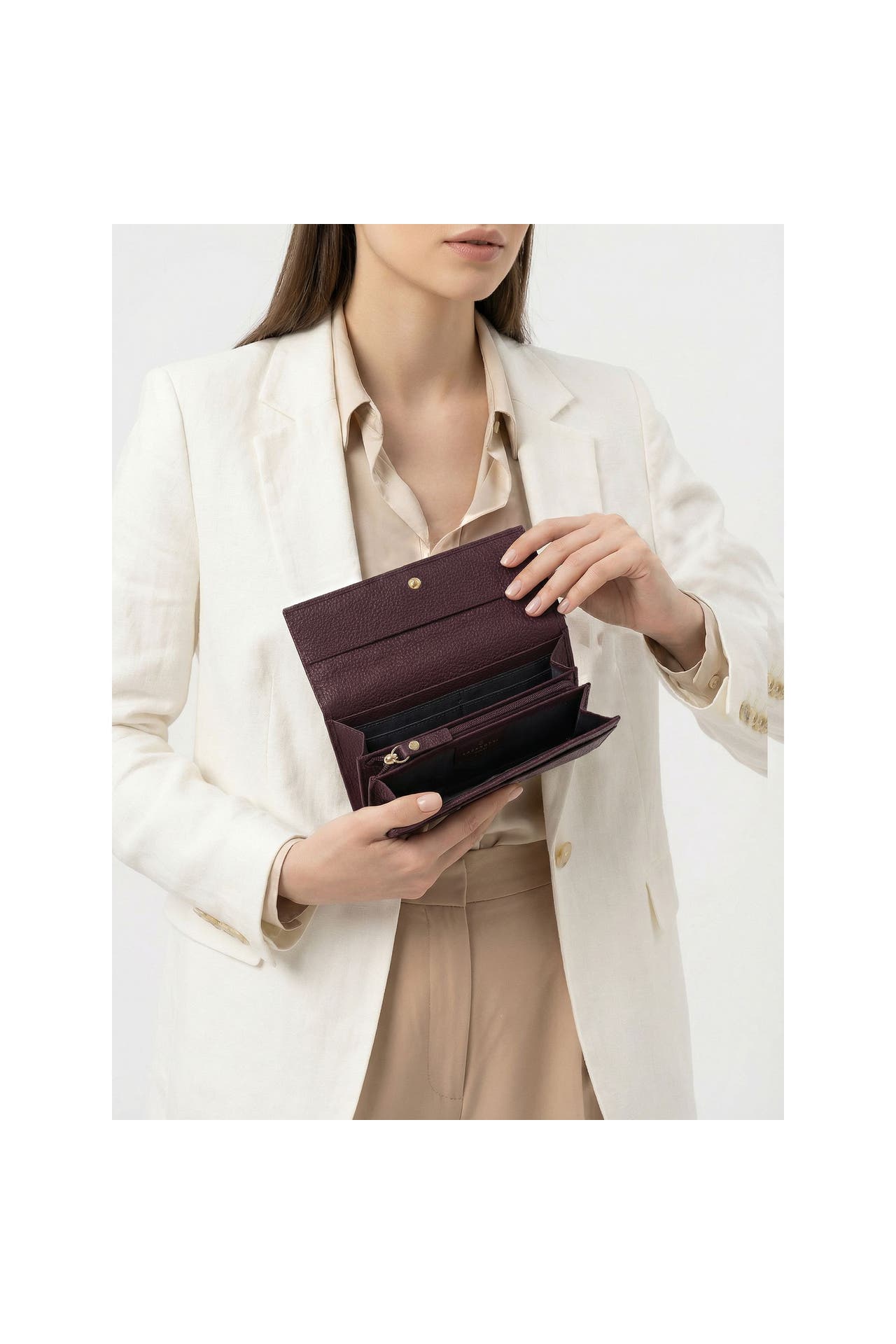 LAZAROTTI Geldbörse burgundy, Bild 1