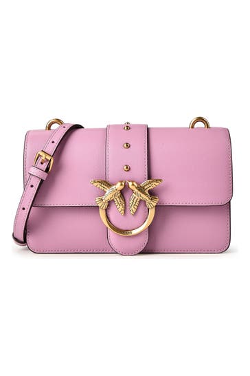 PINKO Umhängetasche lilla-antique gold