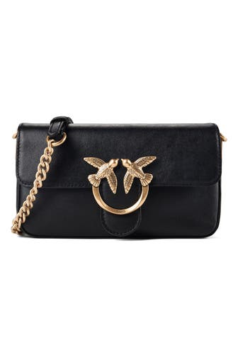 PINKO Umhängetasche nero-antique gold