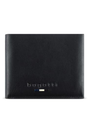 BUGATTI Geldbörse schwarz