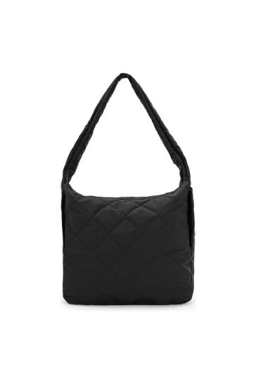 SEIDENFELT Handtasche black
