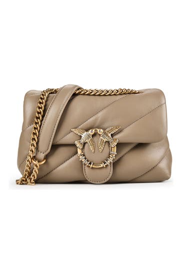 PINKO Umhängetasche grigio talpa