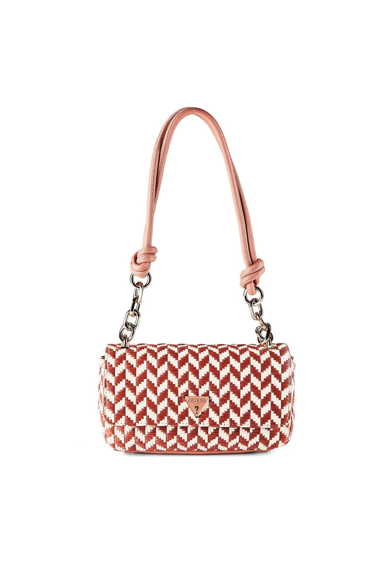 GUESS Handtasche coral pink multi, Bild 1