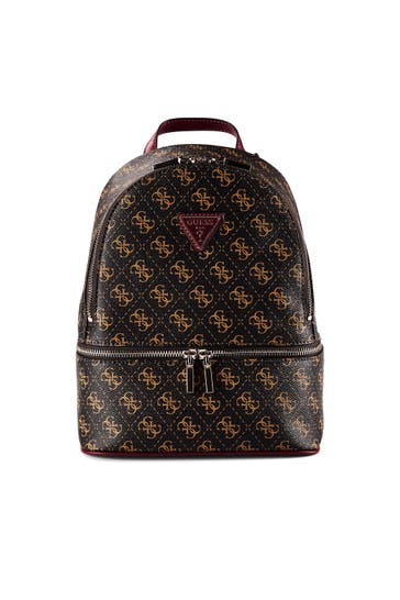 GUESS Rucksack brown logo