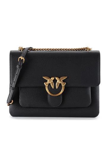 PINKO Umhängetasche nero-antique gold