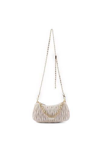 SEIDENFELT Umhängetasche happy beige