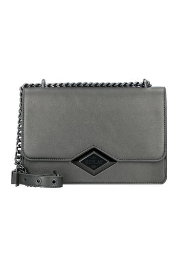 REPLAY Handtasche gun metal