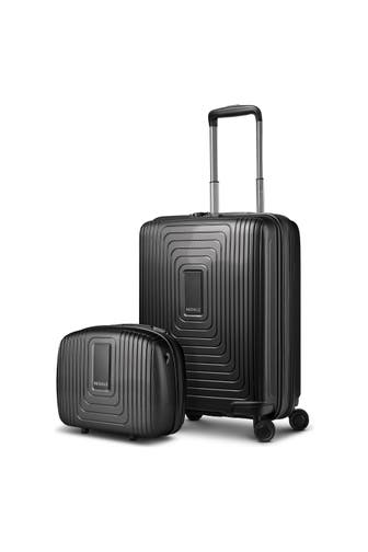 REDOLZ Koffer blackmetallic