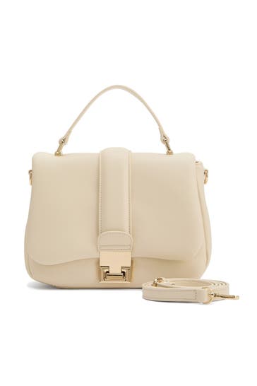 SEIDENFELT Umhängetasche cream