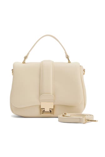 SEIDENFELT Umhängetasche cream