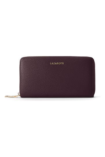 LAZAROTTI Geldbörse burgundy