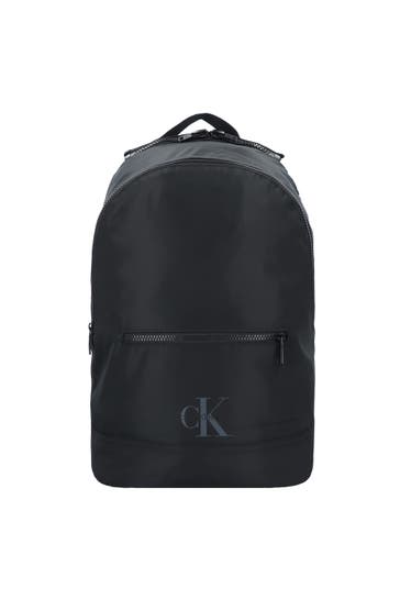 CALVIN KLEIN Rucksack black-silver metallic