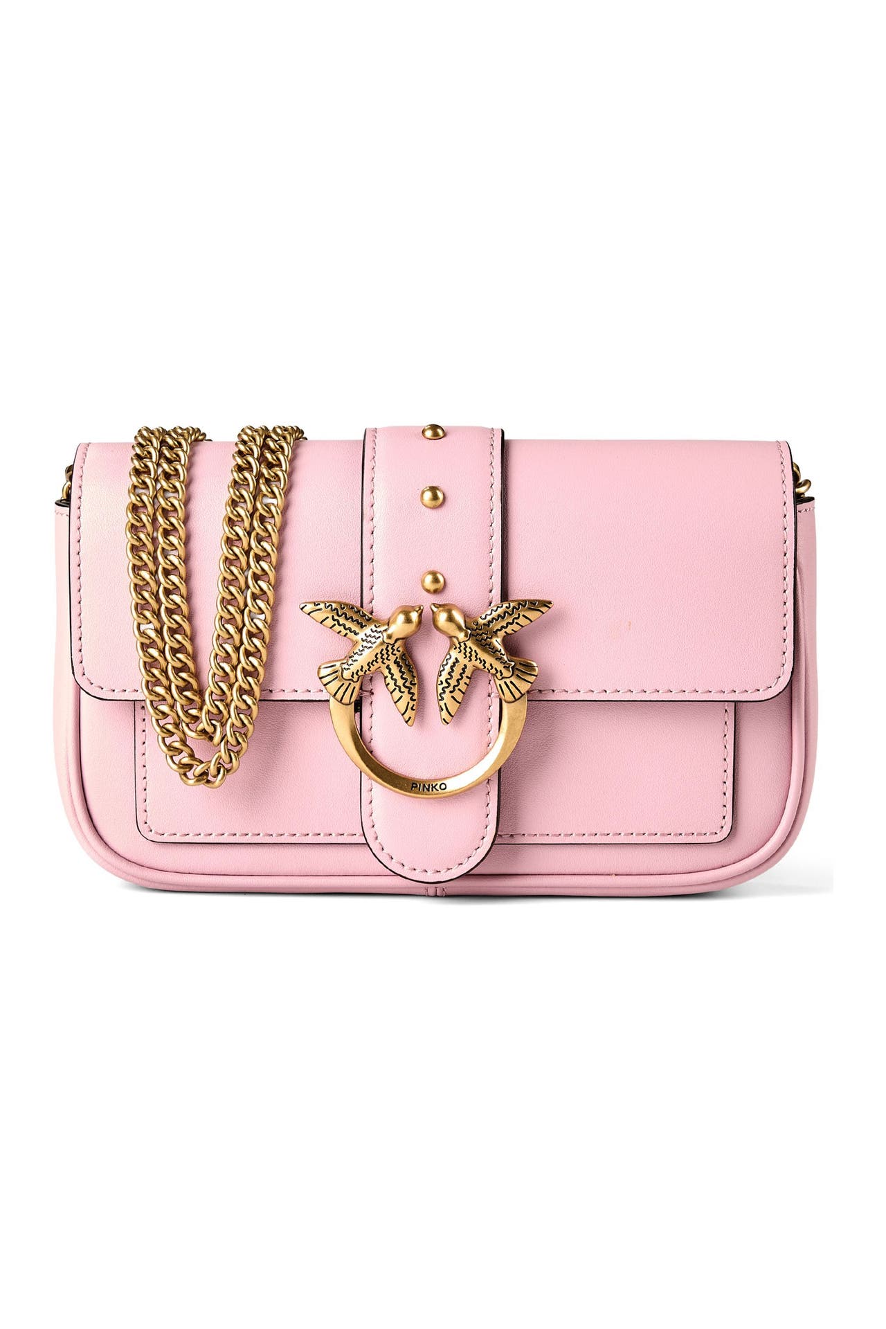PINKO Umhängetasche rosa chiaro-antique gold, Bild 1