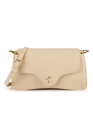 COCCINELLE Umhängetasche sandshell