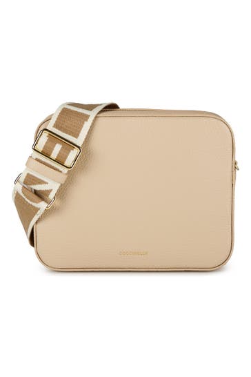 COCCINELLE Umhängetasche sandshell