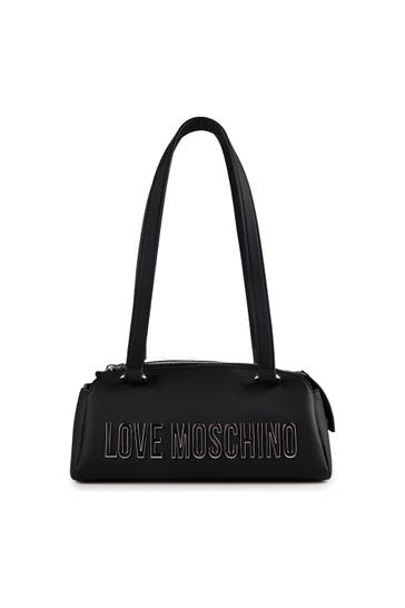 LOVE MOSCHINO Handtasche nero-silber