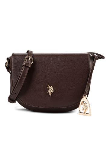 U.S. POLO ASSN. Umhängetasche dark brown