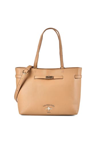 U.S. POLO ASSN. Shopper camel