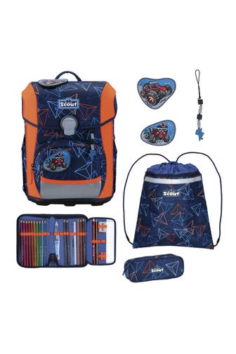 SCOUT Neo Schulranzen-Set 4-teilig