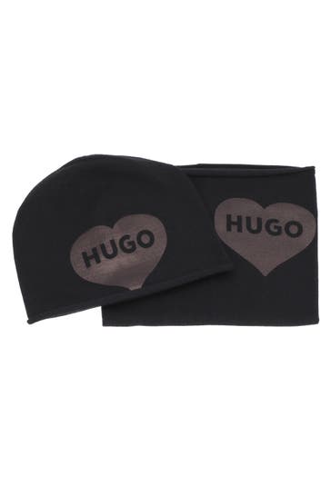 HUGO Schal black