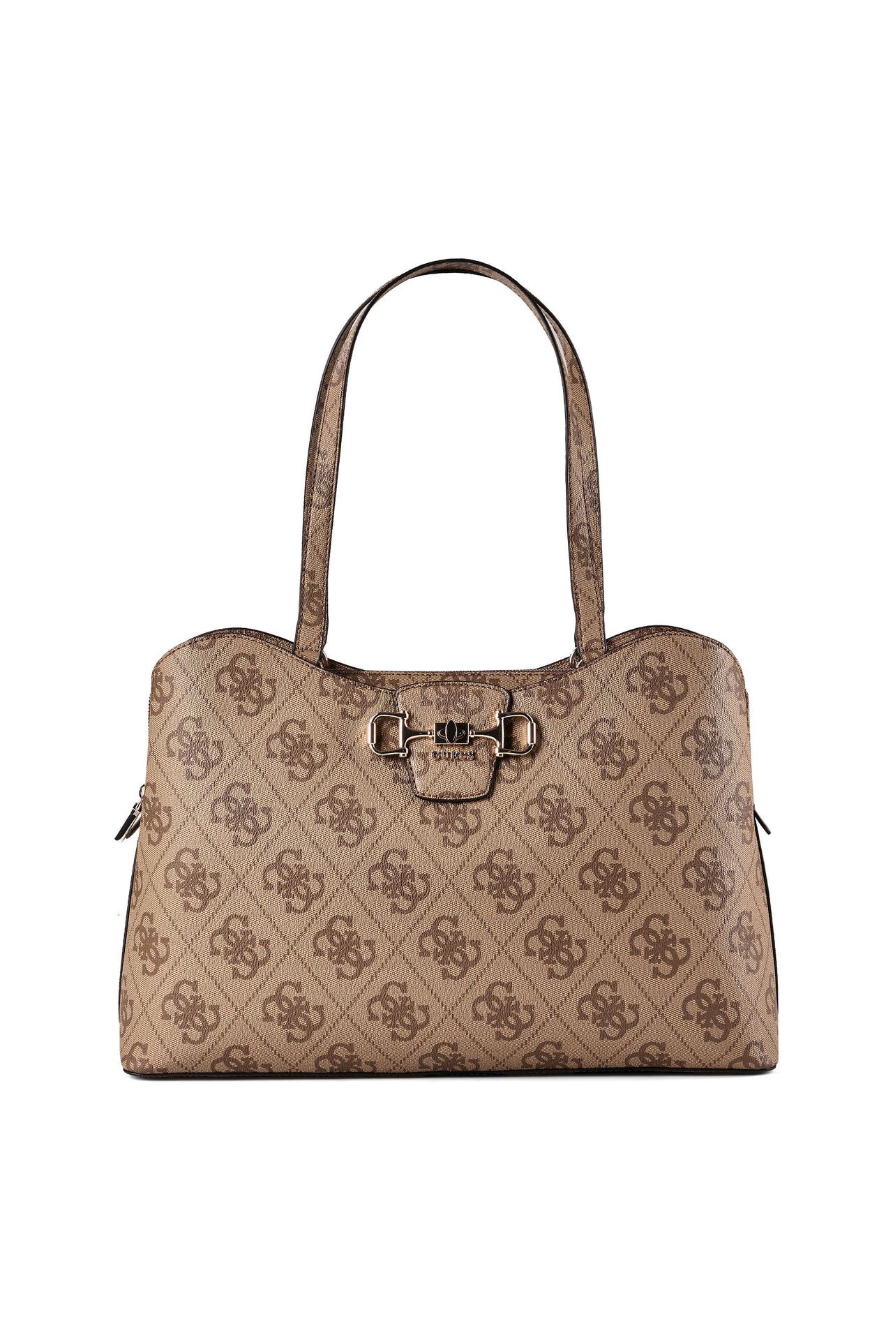 GUESS Handtasche latte logo, Bild 1