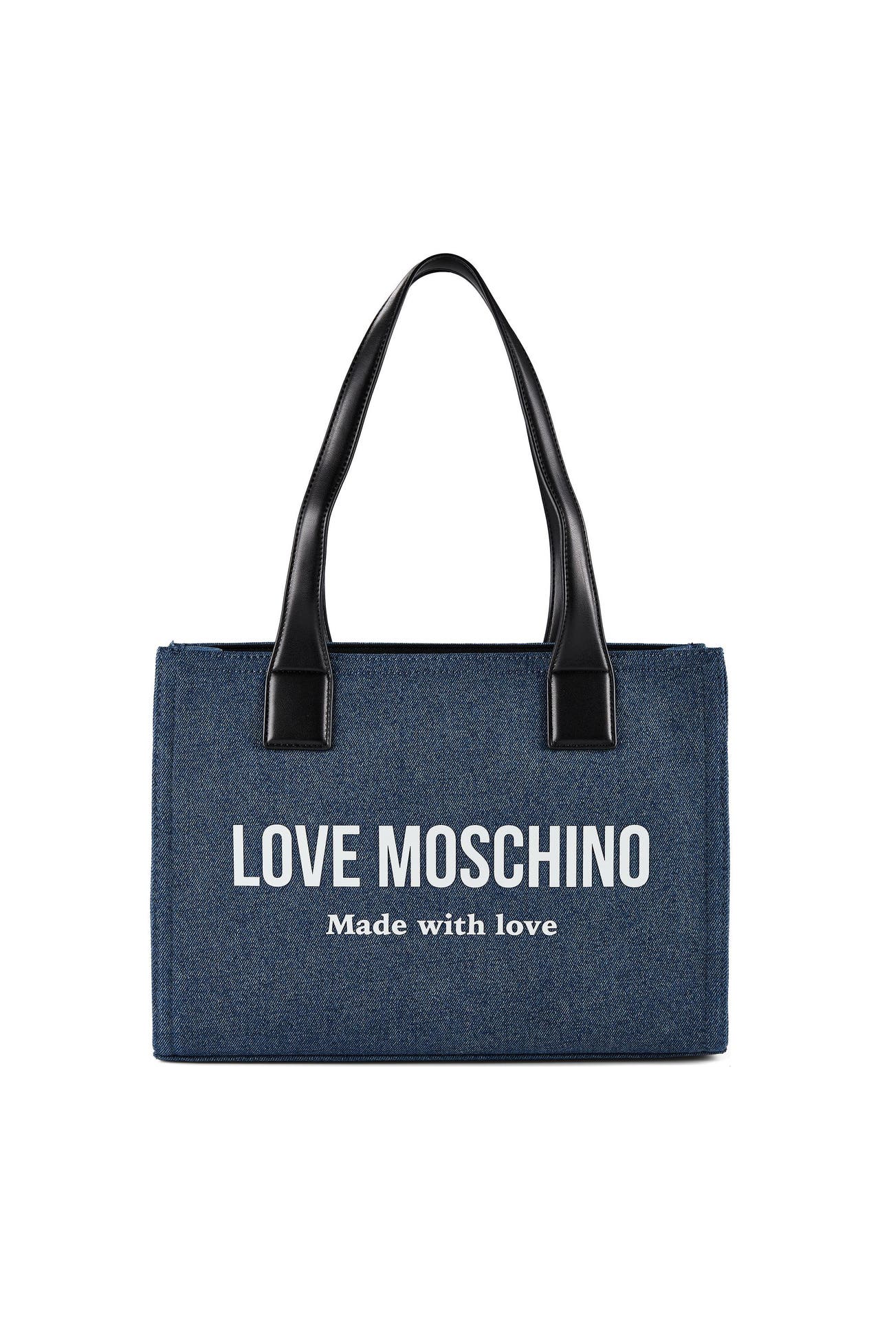LOVE MOSCHINO Shopper denim, Bild 1