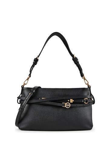 PINKO Handtasche nero-antique gold