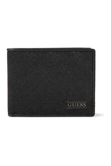 GUESS Geldbörse dark black