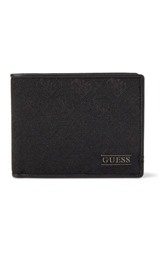 GUESS Geldbörse dark black