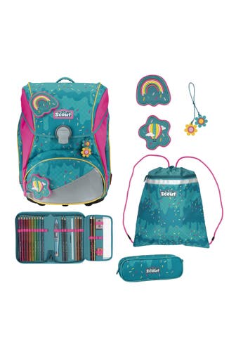 SCOUT Alpha Schulranzen-Set 5-teilig