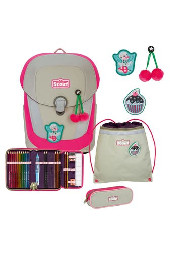 SCOUT Sunny II Schulranzenset 4tlg.