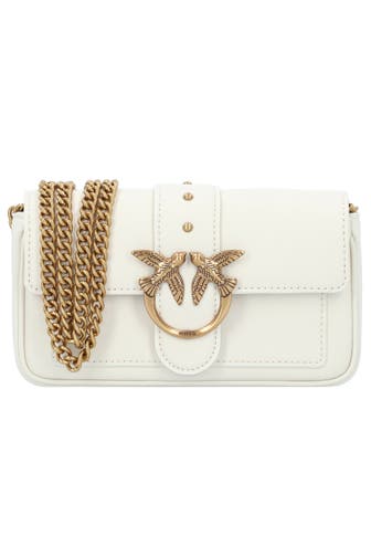 PINKO Umhängetasche white