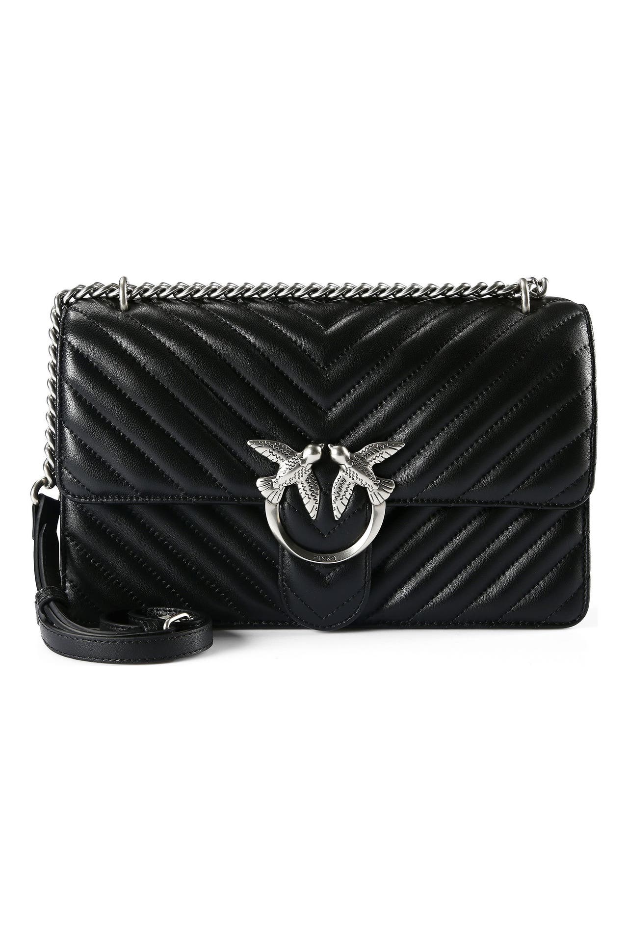 PINKO Umhängetasche nero silver, Bild 1