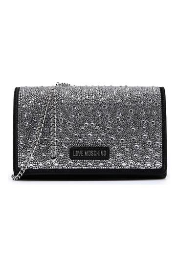 LOVE MOSCHINO Umhängetasche crytsal-black