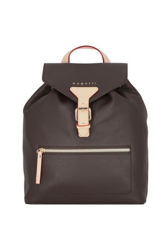 BUGATTI Rucksack dunkelbraun