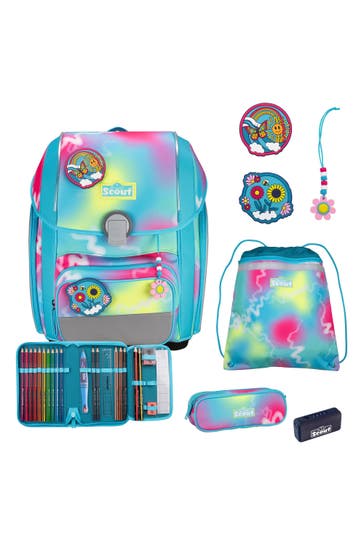 SCOUT Genius Exklusiv Safety Light Schulranzen-Set