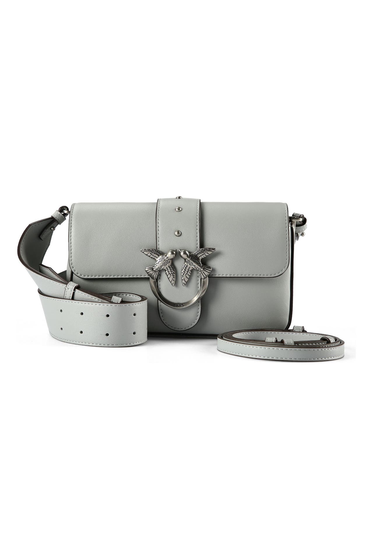 PINKO Umhängetasche grigio old silver, Bild 1