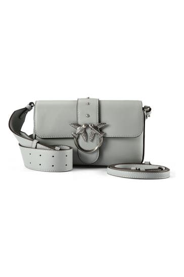 PINKO Umhängetasche grigio old silver
