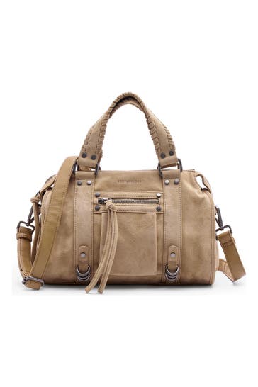FREDSBRUDER Umhängetasche dark sand