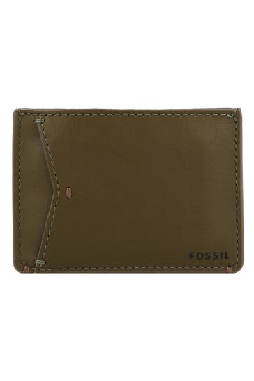 FOSSIL Geldbörse green moss