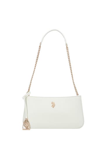 U.S. POLO ASSN. Handtasche off white