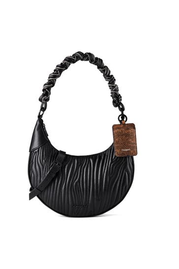 DESIGUAL Umhängetasche black