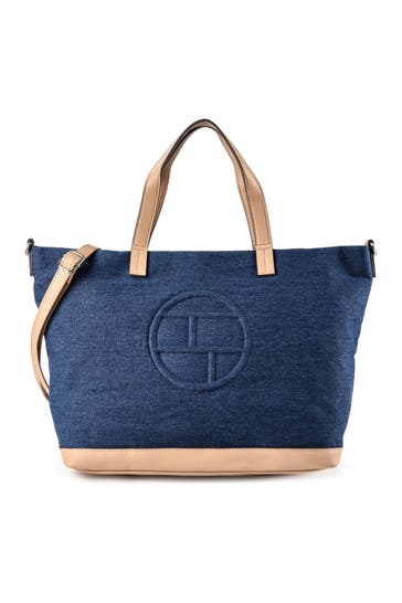 TOM TAILOR Umhängetasche denim blue