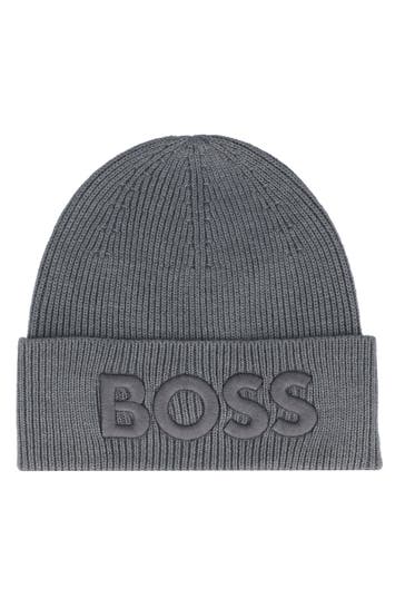 BOSS Mütze silver