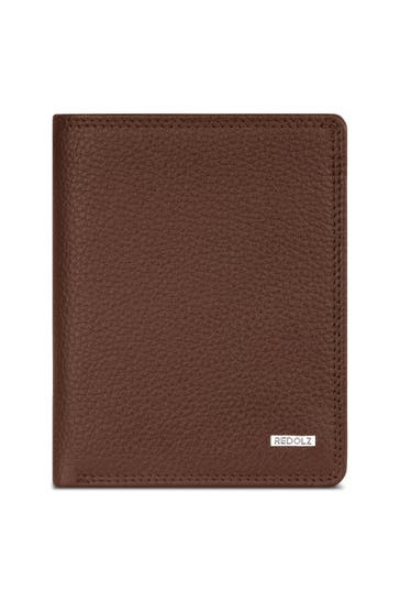 REDOLZ Geldbörse cognac
