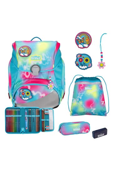 SCOUT Alpha Safety Light Schulranzen-Set 5-teilig